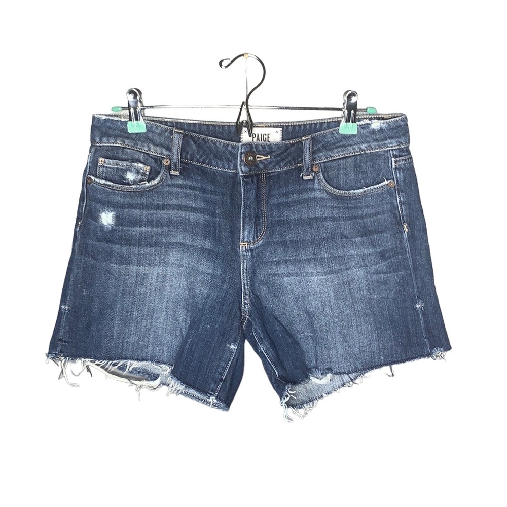 PAIGE Jimmy Jimmy jean shorts distressed Size 28